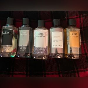 Bath&body works- men’s body care bundle •new•